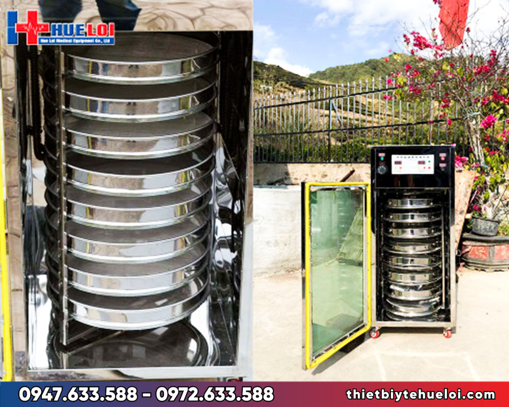 Tủ sấy dược liệu 8 tầng 30cm